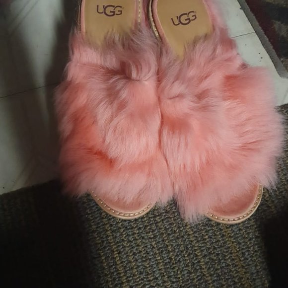 🩷 Host Pick 🩷 UGG Rosa Fluff Heel Women's - Picture 3 of 4